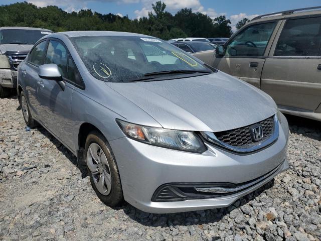 HONDA CIVIC LX 2013 with VIN 19XFB2F50DE041681 - Photo from auction