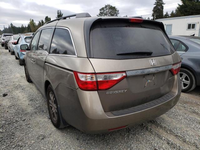 Photo 3 from auction – 2013 HONDA ODYSSEY EX with VIN 5FNRL5H64DB075151
