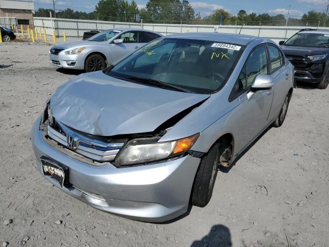 Photo 2 from auction – 2012 HONDA CIVIC HYBR with VIN JHMFB4F20CS004576