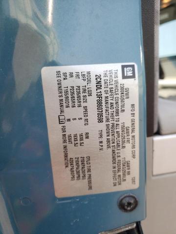 Photo 10 from auction – 2008 CHEVROLET EQUINOX LS with VIN 2CNDL13F886070598