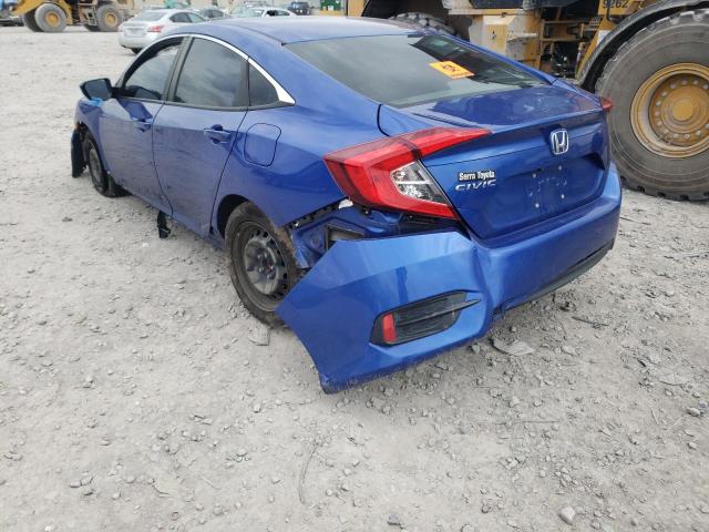 Photo 3 from auction – 2016 HONDA CIVIC LX with VIN 19XFC2F59GE057458