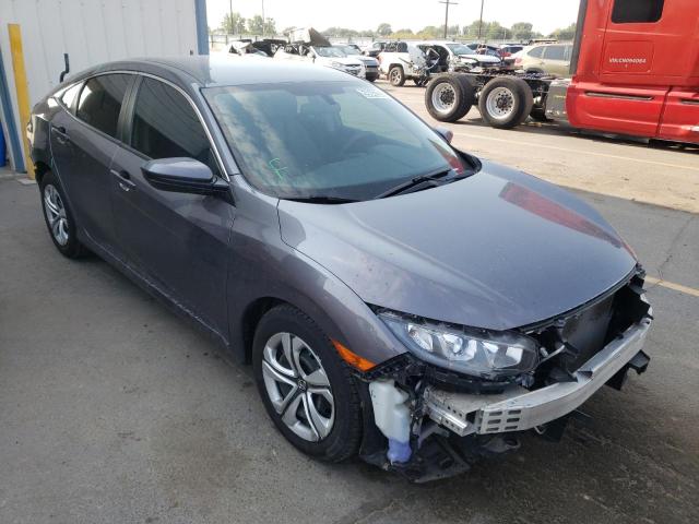 Photo 1 from auction – 2018 HONDA CIVIC LX with VIN 19XFC2F59JE011992