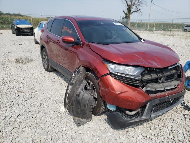 HONDA CR-V EX 2017 with VIN 5J6RW2H57HL050741 - Photo from auction