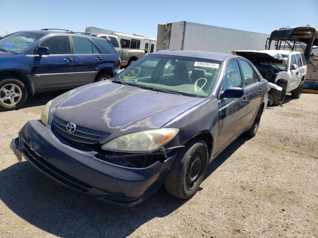 Photo 2 from auction – 2002 TOYOTA CAMRY LE with VIN JTDBE32K020009021