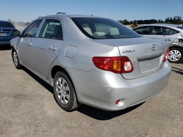 Photo 3 from auction – 2009 TOYOTA COROLLA BA with VIN 2T1BU40EX9C126465
