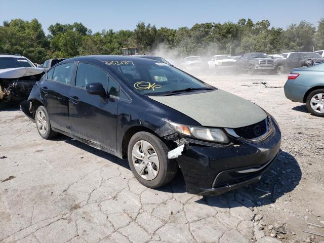 HONDA CIVIC LX 2013 with VIN 2HGFB2F52DH583189 - Photo from auction