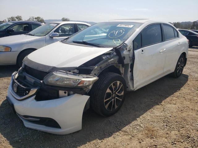 Photo 2 from auction – 2013 HONDA CIVIC EX with VIN 19XFB2F89DE251125