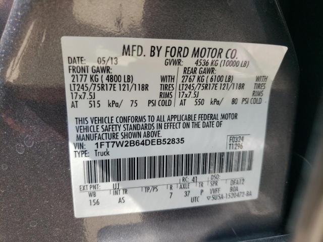 Photo 10 from auction – 2013 FORD F250 SUPER with VIN 1FT7W2B64DEB52835