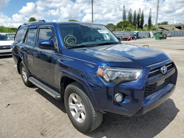 TOYOTA 4RUNNER SR 2020 with VIN JTEZU5JR4L5216586 - Photo from auction