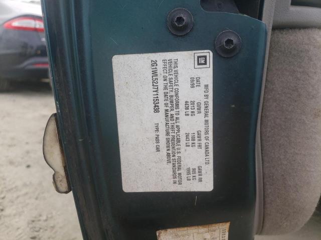Photo 10 from auction – 2000 CHEVROLET LUMINA with VIN 2G1WL52J7Y1153438