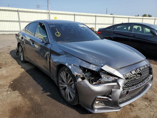 INFINITI Q50 LUXE 2018 with VIN JN1EV7AR7JM445152 - Photo from auction