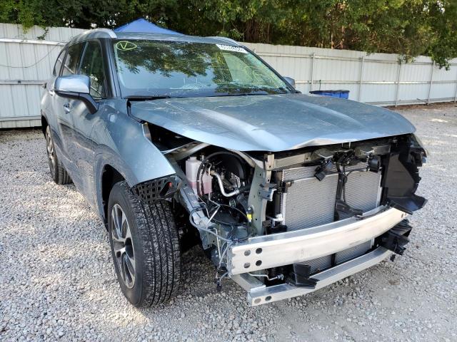 Photo 1 from auction – 2022 TOYOTA HIGHLANDER with VIN 5TDGZRAH9NS117819