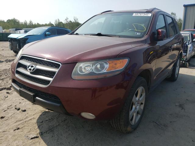 Photo 2 from auction – 2007 HYUNDAI SANTA FE S with VIN 5NMSH73E27H096290