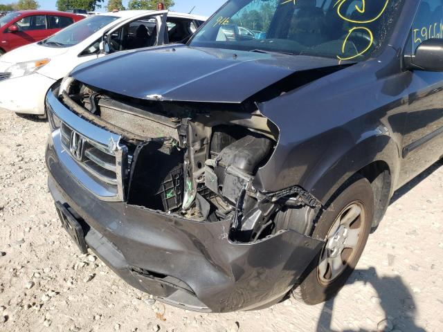 Photo 9 from auction – 2012 HONDA PILOT LX with VIN 5FNYF4H25CB022483