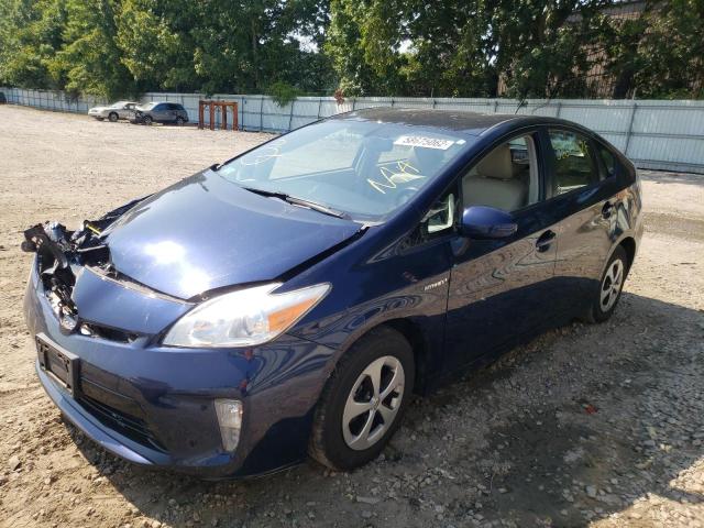 Photo 2 from auction – 2012 TOYOTA PRIUS with VIN JTDKN3DU0C1591602