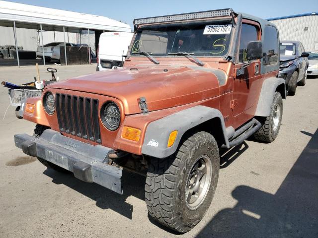Photo 2 from auction – 2002 JEEP WRANGLER / with VIN 1J4FA29P52P741459
