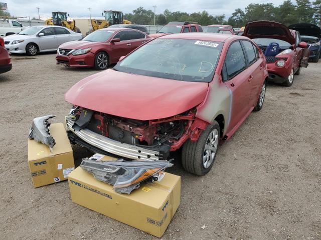 Photo 2 from auction – 2020 TOYOTA COROLLA LE with VIN 5YFEPRAEXLP065013