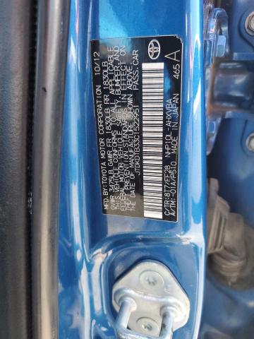 Photo 10 from auction – 2012 TOYOTA PRIUS C with VIN JTDKDTB33C1522951