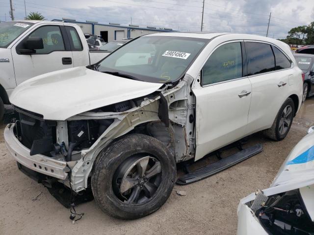 Photo 2 from auction – 2016 ACURA MDX with VIN 5FRYD4H23GB058229