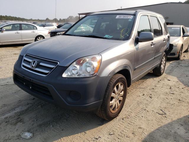 Photo 2 from auction – 2005 HONDA CR-V EX with VIN JHLRD788X5C036124