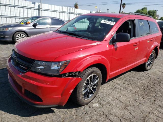 Photo 2 from auction – 2018 DODGE JOURNEY SE with VIN 3C4PDCAB2JT443131