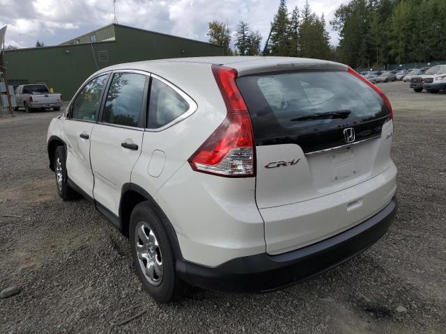 Photo 3 from auction – 2014 HONDA CR-V LX with VIN 5J6RM4H39EL028042