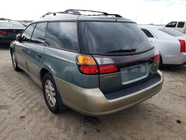 Photo 3 from auction – 2002 SUBARU LEGACY OUT with VIN 4S3BH675027660099