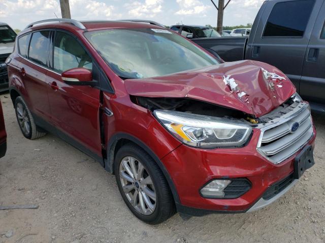 FORD ESCAPE TIT 2017 with VIN 1FMCU0JD8HUD76125 - Photo from auction