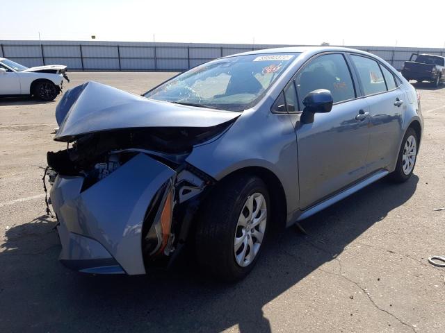 Photo 2 from auction – 2022 TOYOTA COROLLA LE with VIN JTDEPMAEXNJ191477