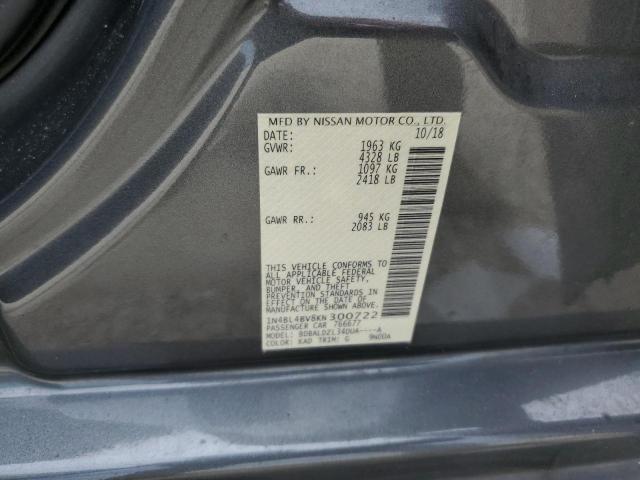 Photo 10 from auction – 2019 NISSAN ALTIMA S with VIN 1N4BL4BV8KN300722