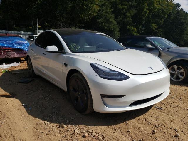 TESLA MODEL 3 2022 with VIN 5YJ3E1EA3NF244868 - Photo from auction
