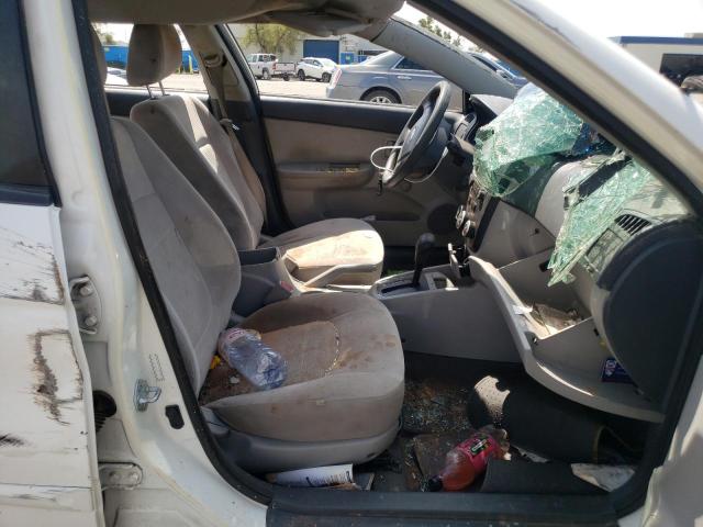 Photo 5 from auction – 2009 KIA SPECTRA EX with VIN KNAFE221995622641