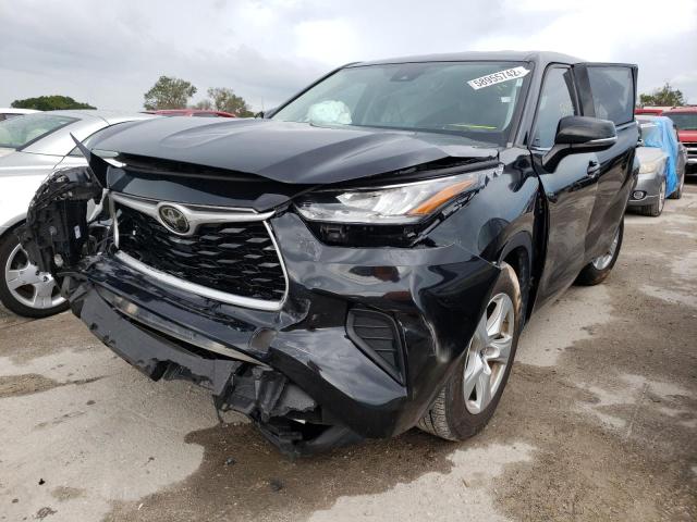 Photo 2 from auction – 2020 TOYOTA HIGHLANDER with VIN 5TDCZRAH5LS502497