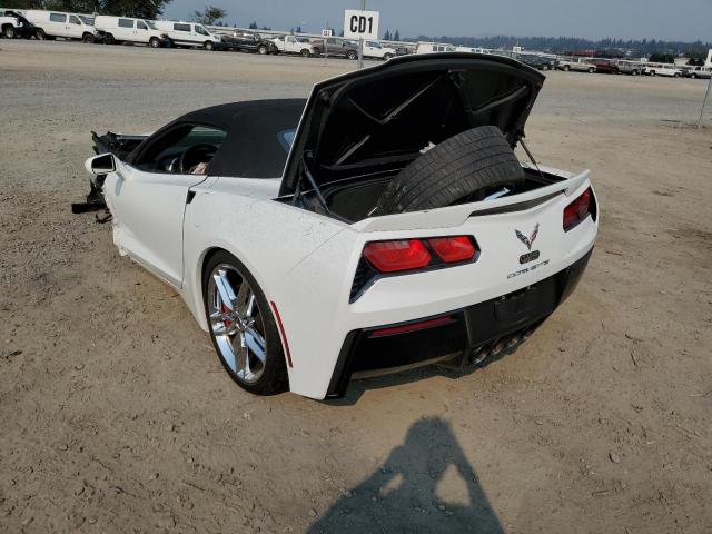Photo 3 from auction – 2014 CHEVROLET CORVETTE S with VIN 1G1YK3D72E5124862
