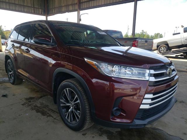 TOYOTA HIGHLANDER 2018 with VIN 5TDZARFHXJS033740 - Photo from auction