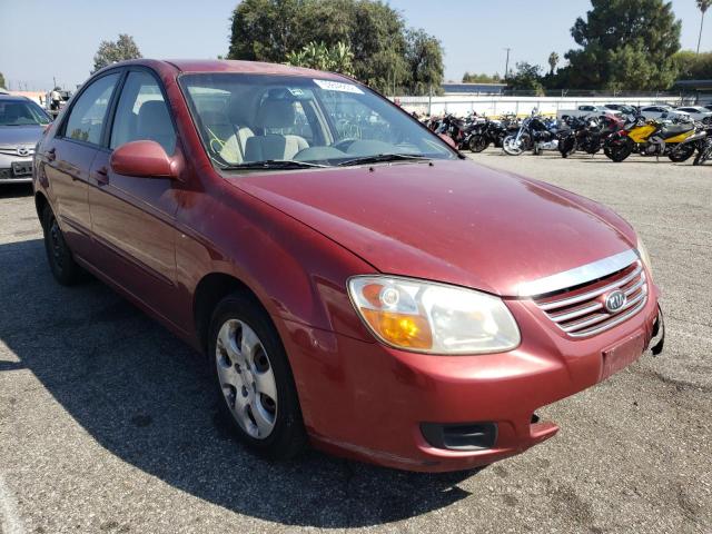 KIA SPECTRA EX 2007 with VIN KNAFE122075428192 - Photo from auction