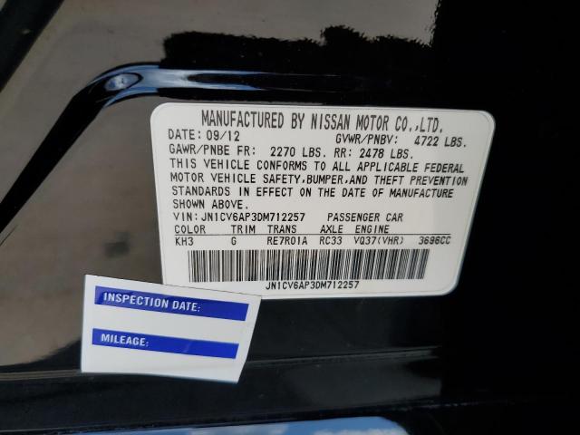 Photo 10 from auction – 2013 INFINITI G37 BASE with VIN JN1CV6AP3DM712257