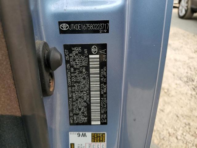 Photo 10 from auction – 2008 TOYOTA SCION TC with VIN JTKDE167580223717