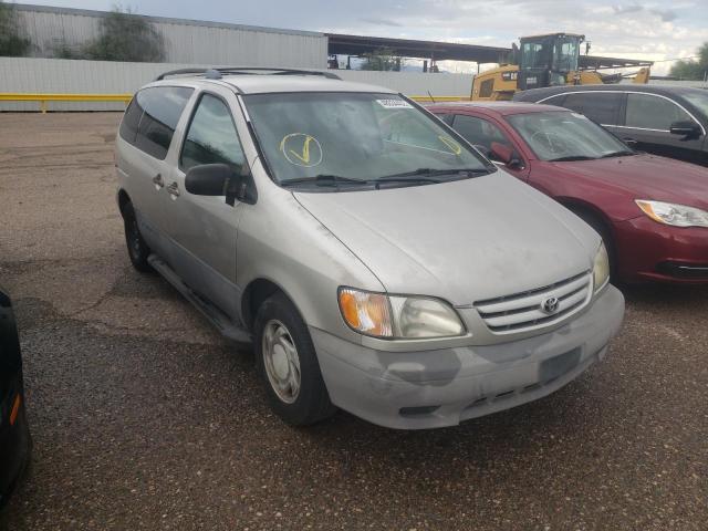 Photo 1 from auction – 2001 TOYOTA SIENNA LE with VIN 4T3ZF13C61U352398