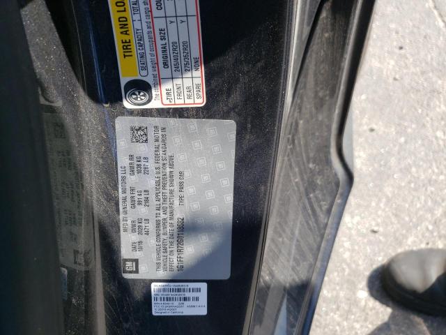 Photo 10 from auction – 2016 CHEVROLET CAMARO SS with VIN 1G1FF1R72G0118682