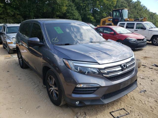 HONDA PILOT EXL 2016 with VIN 5FNYF6H82GB114446 - Photo from auction