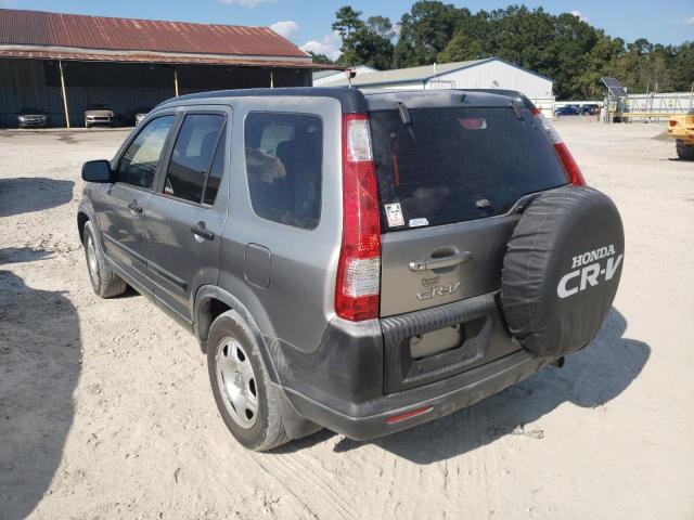 Photo 3 from auction – 2006 HONDA CR-V LX with VIN JHLRD68516C023733