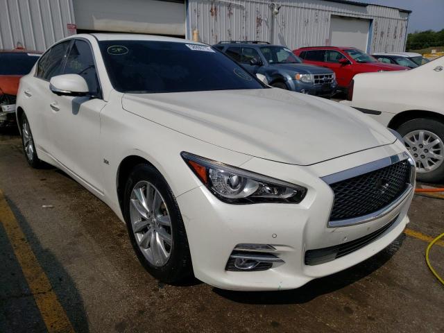 INFINITI Q50 PREMIU 2017 with VIN JN1EV7AR3HM831674 - Photo from auction