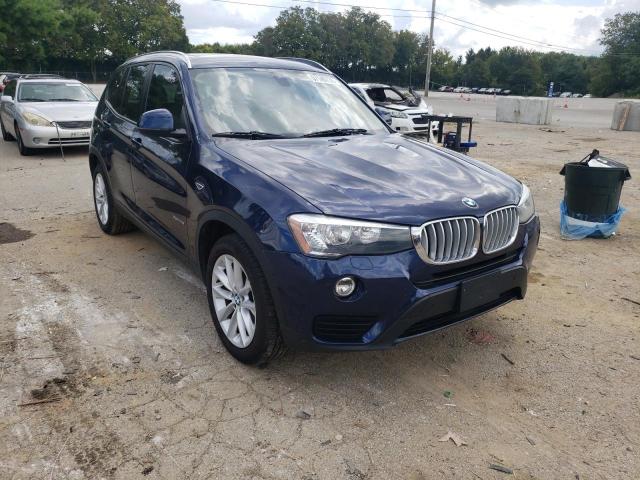 BMW X3 XDRIVE2 2016 with VIN 5UXWX9C58G0D78581 - Photo from auction