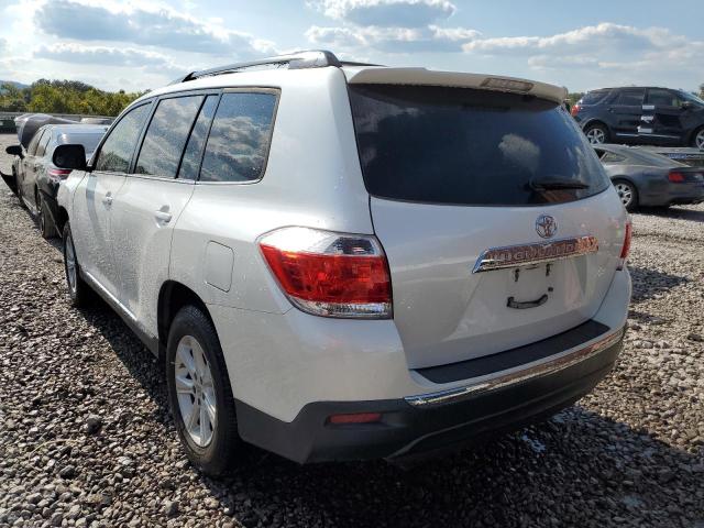 Photo 3 from auction – 2012 TOYOTA HIGHLANDER with VIN 5TDZK3EH0CS072416