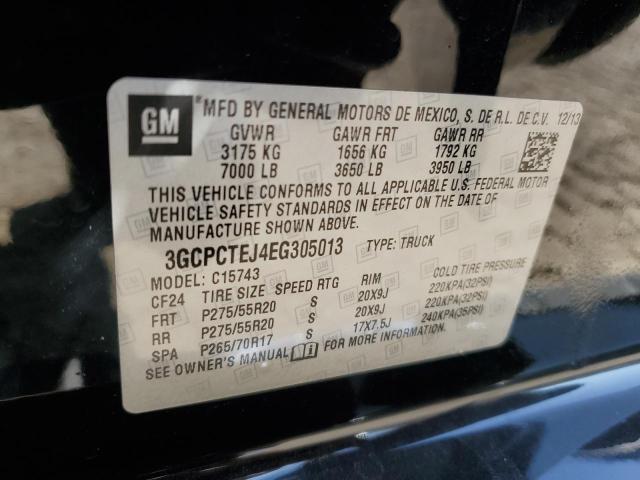Photo 10 from auction – 2014 CHEVROLET SILVERADO with VIN 3GCPCTEJ4EG305013