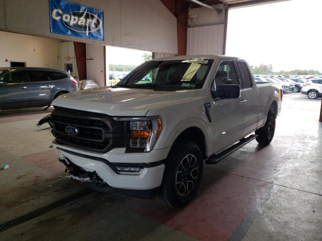 Photo 2 from auction – 2021 FORD F150 SUPER with VIN 1FTEX1EP2MFA31976