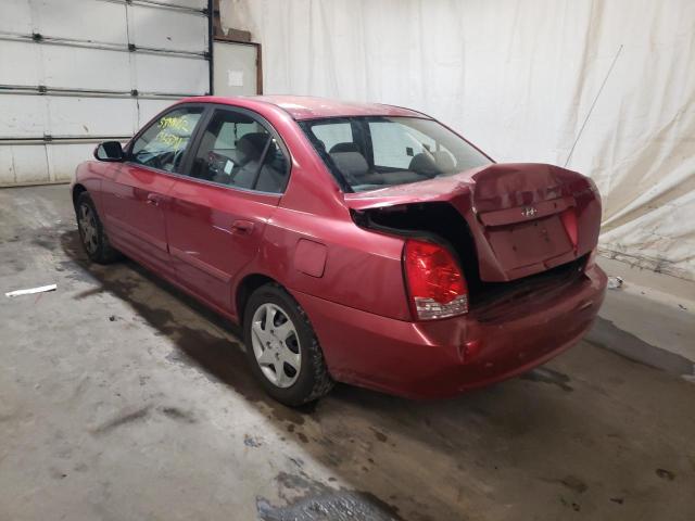 Photo 3 from auction – 2004 HYUNDAI ELANTRA GL with VIN KMHDN46D24U720480