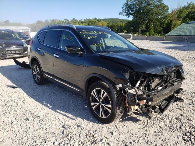 NISSAN ROGUE SV 2017 with VIN 5N1AT2MV3HC815988 - Photo from auction