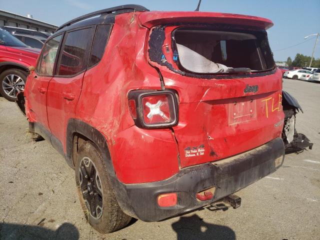 Photo 3 from auction – 2016 JEEP RENEGADE T with VIN ZACCJBCT5GPC67439
